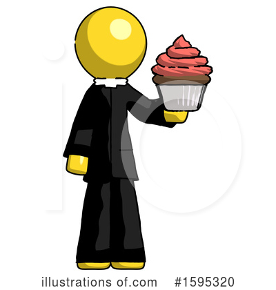Royalty-Free (RF) Yellow Design Mascot Clipart Illustration by Leo Blanchette - Stock Sample #1595320
