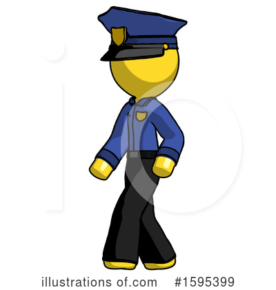 Royalty-Free (RF) Yellow Design Mascot Clipart Illustration by Leo Blanchette - Stock Sample #1595399