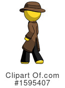Yellow Design Mascot Clipart #1595407 by Leo Blanchette