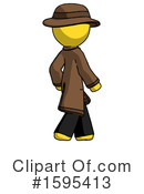 Yellow Design Mascot Clipart #1595413 by Leo Blanchette