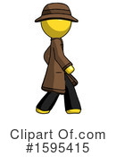 Yellow Design Mascot Clipart #1595415 by Leo Blanchette