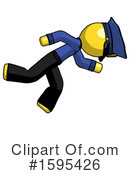 Yellow Design Mascot Clipart #1595426 by Leo Blanchette