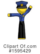 Yellow Design Mascot Clipart #1595429 by Leo Blanchette