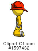 Yellow Design Mascot Clipart #1597432 by Leo Blanchette