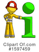 Yellow Design Mascot Clipart #1597459 by Leo Blanchette