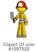 Yellow Design Mascot Clipart #1597522 by Leo Blanchette