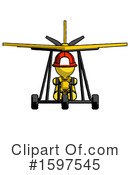 Yellow Design Mascot Clipart #1597545 by Leo Blanchette