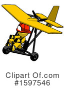 Yellow Design Mascot Clipart #1597546 by Leo Blanchette