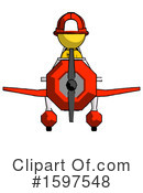 Yellow Design Mascot Clipart #1597548 by Leo Blanchette