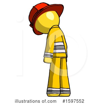 Royalty-Free (RF) Yellow Design Mascot Clipart Illustration by Leo Blanchette - Stock Sample #1597552