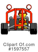 Yellow Design Mascot Clipart #1597557 by Leo Blanchette