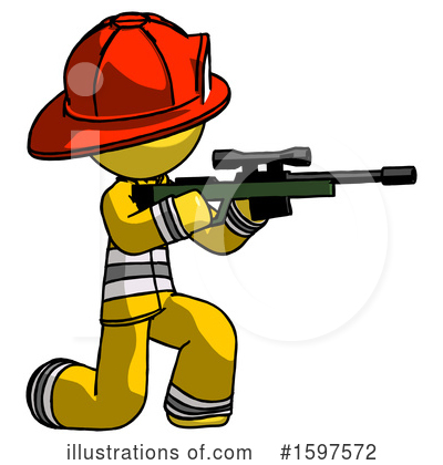Royalty-Free (RF) Yellow Design Mascot Clipart Illustration by Leo Blanchette - Stock Sample #1597572