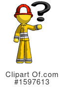 Yellow Design Mascot Clipart #1597613 by Leo Blanchette