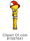 Yellow Design Mascot Clipart #1597641 by Leo Blanchette