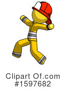Yellow Design Mascot Clipart #1597682 by Leo Blanchette