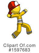 Yellow Design Mascot Clipart #1597683 by Leo Blanchette