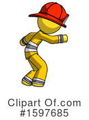 Yellow Design Mascot Clipart #1597685 by Leo Blanchette