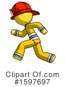 Yellow Design Mascot Clipart #1597697 by Leo Blanchette