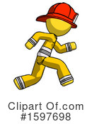Yellow Design Mascot Clipart #1597698 by Leo Blanchette