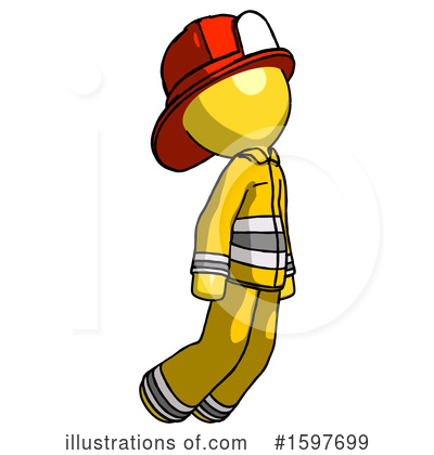 Royalty-Free (RF) Yellow Design Mascot Clipart Illustration by Leo Blanchette - Stock Sample #1597699