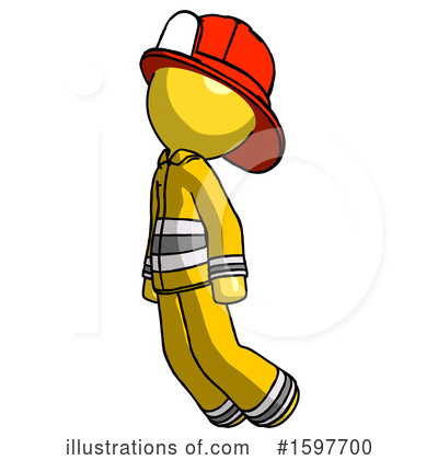 Royalty-Free (RF) Yellow Design Mascot Clipart Illustration by Leo Blanchette - Stock Sample #1597700
