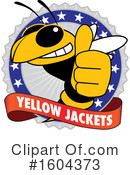 Yellow Jacket Clipart #1604373 by Mascot Junction