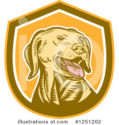 Labrador Clipart #1251202 by patrimonio