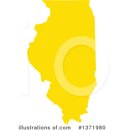 Royalty-Free (RF) Yellow States Clipart Illustration by Jamers - Stock Sample #1371980