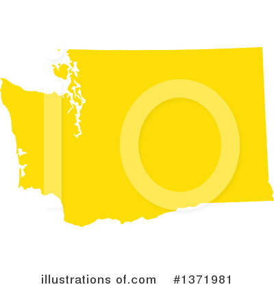 Yellow States Clipart #1371981 by Jamers