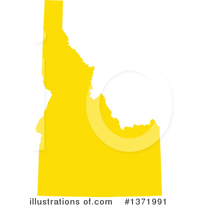 Yellow States Clipart #1371991 by Jamers