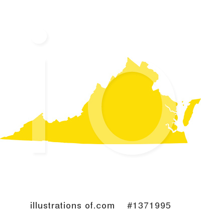 Yellow States Clipart #1371995 by Jamers