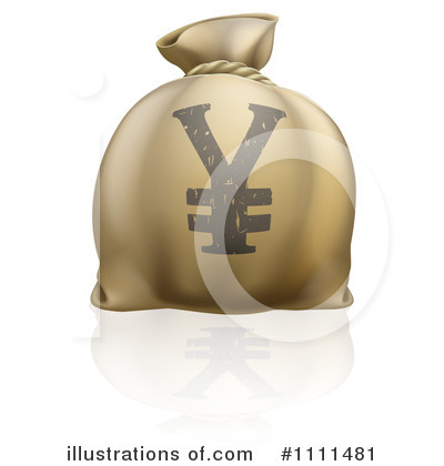 Royalty-Free (RF) Yen Clipart Illustration by AtStockIllustration - Stock Sample #1111481