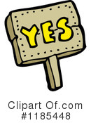 Yes Sign Clipart #1185448 by lineartestpilot