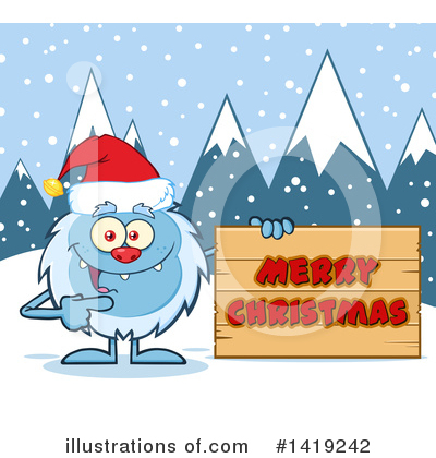 Santa Hat Clipart #1419242 by Hit Toon