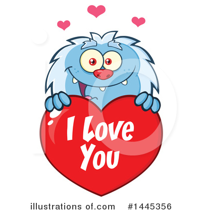 Royalty-Free (RF) Yeti Clipart Illustration by Hit Toon - Stock Sample #1445356