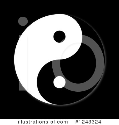 Yin Yang Clipart #1243324 by oboy