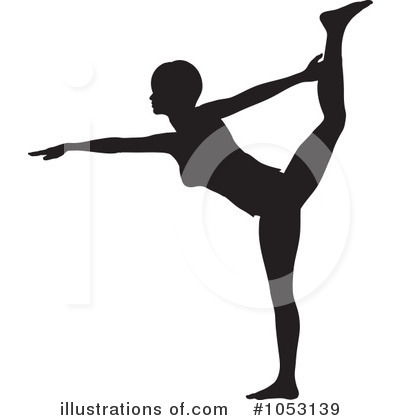 Royalty-Free (RF) Yoga Clipart Illustration by KJ Pargeter - Stock Sample #1053139