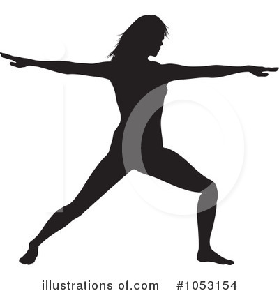 Royalty-Free (RF) Yoga Clipart Illustration by KJ Pargeter - Stock Sample #1053154