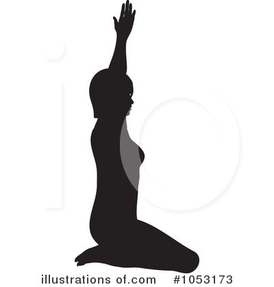 Royalty-Free (RF) Yoga Clipart Illustration by KJ Pargeter - Stock Sample #1053173
