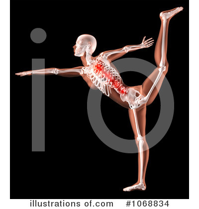 Royalty-Free (RF) Yoga Clipart Illustration by KJ Pargeter - Stock Sample #1068834