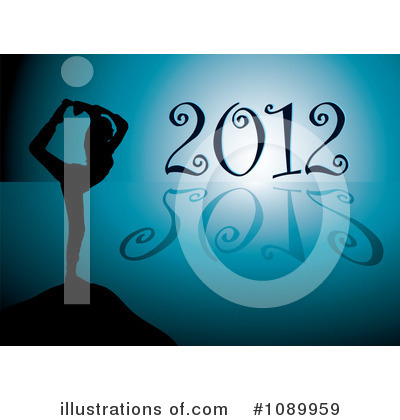 Royalty-Free (RF) Yoga Clipart Illustration by michaeltravers - Stock Sample #1089959