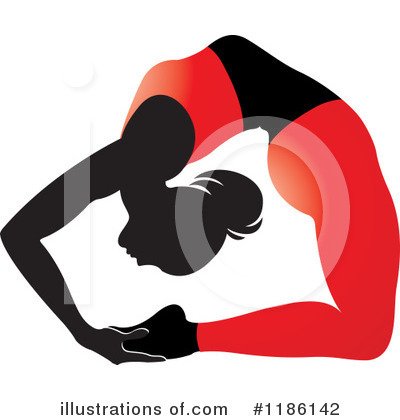 Royalty-Free (RF) Yoga Clipart Illustration by Lal Perera - Stock Sample #1186142