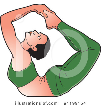 Royalty-Free (RF) Yoga Clipart Illustration by Lal Perera - Stock Sample #1199154