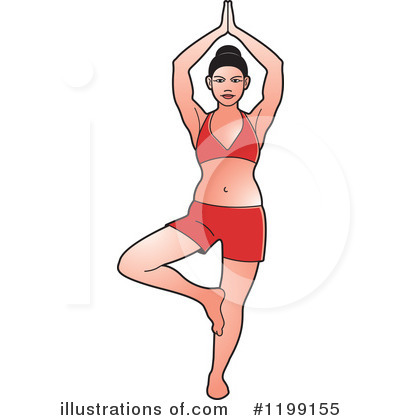 Royalty-Free (RF) Yoga Clipart Illustration by Lal Perera - Stock Sample #1199155