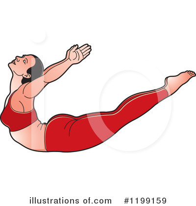 Royalty-Free (RF) Yoga Clipart Illustration by Lal Perera - Stock Sample #1199159