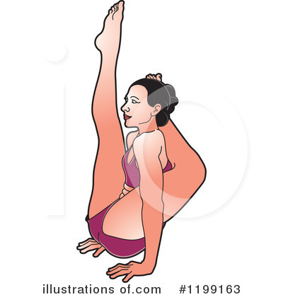 Royalty-Free (RF) Yoga Clipart Illustration by Lal Perera - Stock Sample #1199163