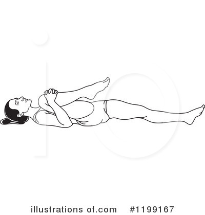 Royalty-Free (RF) Yoga Clipart Illustration by Lal Perera - Stock Sample #1199167