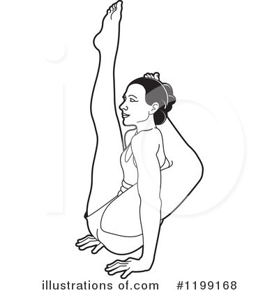 Royalty-Free (RF) Yoga Clipart Illustration by Lal Perera - Stock Sample #1199168