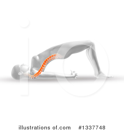 Royalty-Free (RF) Yoga Clipart Illustration by KJ Pargeter - Stock Sample #1337748