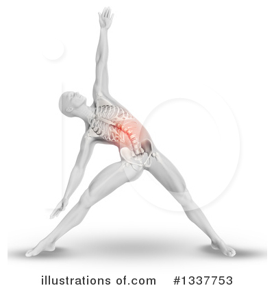 Royalty-Free (RF) Yoga Clipart Illustration by KJ Pargeter - Stock Sample #1337753